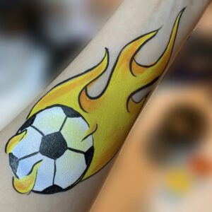 Kinderschminken Fußball